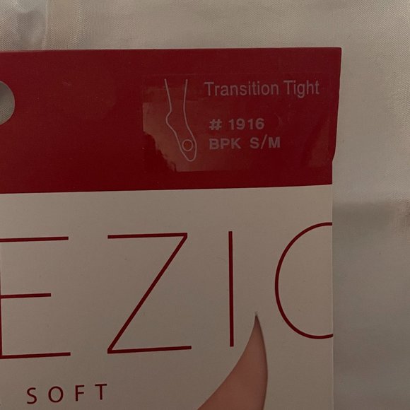 NWT Capezio Ultra Soft Transition Tight Ballet Pink S/M - Picture 7 of 7